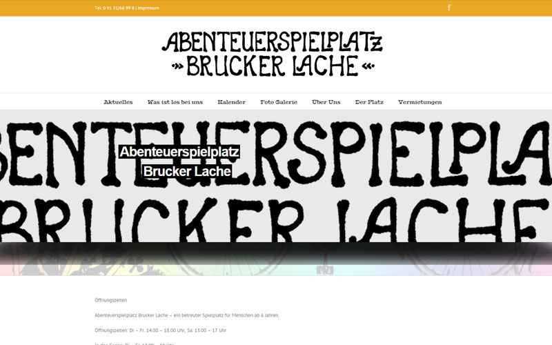 Abenteuerspielplatz Brucker Lache